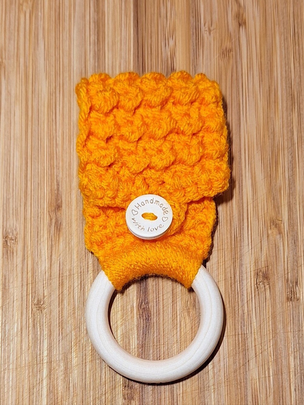 Handmade Crochet Dish Towel Holder NWOT